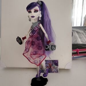 Monster High Dot Dead Gorgeous Spectra Vondergeist 2011 ♡ Nwob G1 First Wave